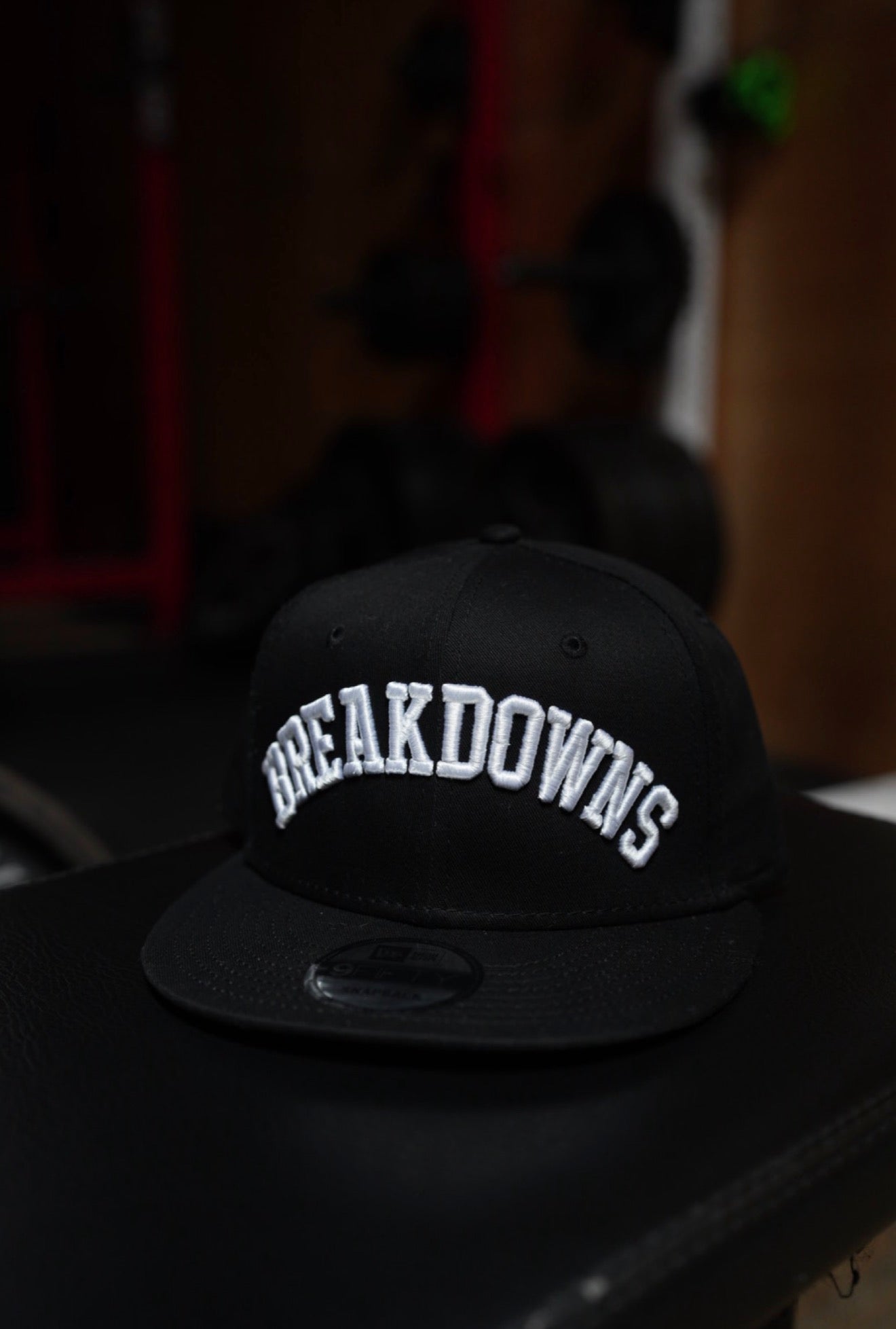 Black BREAKDOWNS SnapBack